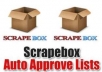 give you Massive list of 953500 High PR Auto Approve Links from 62,425 Unique Domains to post