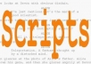 write a script for you