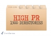 submit your website to 1500+ High PR web directories