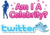 Give You a Twitter list of Verified Celebrities That Followback Celebrity Followback