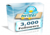 Get you 3,000+ [3k] TWITTER FOLLOWERs  [instantly]