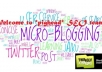 seo 200 microblog DOfollow backlinks from web 2 0 "NEW"