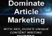 provide 17 "UNIQUE" And Readable Articles That Passes Copyscape Test On Any Keyword OR Niche