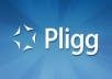 develop pligg social bookmarking website