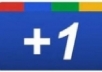 give u 130+ 100% manual google+1 in 10 day