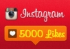give 5000+ Instagram Followers OR 5000+ Instagram Likes(1-20Pics) on your Instagram profile