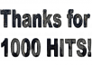 Send 1000+ Real Visitors To Your Website To Increase Rankings Of your Website
