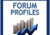 create 50 High PR WEB 2.0 + 10,000 Forum Profiles + 500 EDU Backlinks to them+ Ping