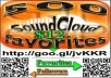 Give u 2,000+ SoundCloud Favorites on up to 5 TRACKS