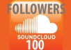 provide you 1000 real human sound cloud Followers