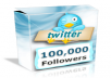 Get +100,000 [100k] Twitter Followers