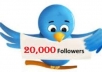 Get +20000 [20k] Twitter Followers [instantly]