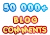 build MASSIVE 50 000 blog comments with full report and pinging just