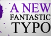 l make an awesome kinetic ink typography video to promote your business