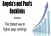 provide 600 to 2000 PENGUIN Proof Contextual Angela DoFollow Backlinks Up To pr9 With The Use Of My Custom Tools and Indexed by Linklicious