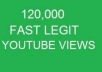 get you 120000+ Very Fast real youtube views, 35+ likes, 20+ subscribers, 10+ favorites, all in one package to boost your video