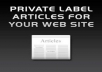 give you 135,000 (135k) PLR Articles 