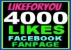 add 4500+ High Quality Facebook Likes, Fans to your Page,likes in less than 15 hrs 