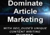 provide 17 UNIQUE And Readable Articles That Passes Copyscape Test On Any Keyword/Niche