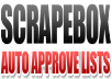 Give You 4 Million Mostly Are Auto Approve List For ScrapeBox