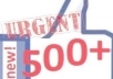 get 500+ top quality USA likes on any Fanpage, Picture, Post, Comment, Video on Facebook 