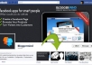 build you a facebook app to promote and sell your Fiverr / Seoclerks Gigs to over 750 million users for