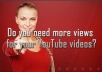 send you 60 000 YouTube VIEWS