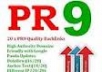 manually create 10 ►PR9 Top Quality SEO Friendly Backlinks from &reg; 10 Unique Pr 9 Authority Sites + Panda and Penguin Friendly + indexing- robservices