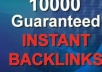 build 10,000 PR 2 to 6 verified trackbacks to increase your sites Page Rank only