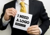 design a professional logo for your business, website, service just