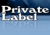 Give you 101 Ways To Expand Your Private Label Resell Profits, and I will Give you 59 Gigs With a Huge Bonus