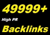 create 49999+ high pr BACKLINK of your website/blog in 24hour with the best powerfull white hat seo technique 