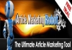 give you 50,000 article direcories specifically for article marketing robot in amrx format