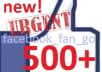 provide you 500++ USA profiled facebook Iikes to your FB fanpage