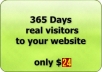 bring real human traffic to your site for 1 full YEAR, adsense safe service