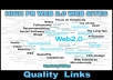 give you a List to 500 HIGH PR WEB 2.0 WEB SITES