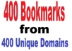 create 400 Bookmarks for YouTube and Local seo in 48 Hours ★BEST for video and Local Business★ for