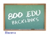 get 800 EDU SEO links for your website through blog comments