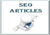 Write a Genuine 400-500 Word High Quality SEO Optimized Article