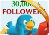 add 36,200 real looking twitter followers to your account in less than 72 hours