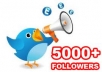 get +5000 [5k] twitter FOLLOWERS [Very Fast]