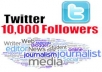 Provide u +10000 [10k] twitter FOLLOWERS [Very Fast]
