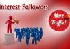 manage 300++ Pinterest Followers for your account