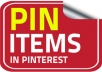 pin or repin your stuff to Pinterest within 24hrs