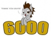 get you 6000+ TopQuality Real USA Twitter followers follow, no eggs in less than 10 hours with out the need of your pass word