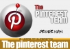 create a design of a high quality pinterest logo