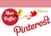 pin at least 20 blog post or sites to Pinterest + each pin would be submitted to twitter 1000 followers