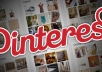 market your website through Pinterest by making 1000 likes, not less than 500 comments with your url, 500 pins of popular pictures to your board with your site's url.