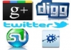 do 40 delicious,40 Facebook likes,40 twitter,30 stumbleupon and 10 folkd