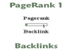 manually create {Permanent} 30+ PR1 Dofollow Backlinks
